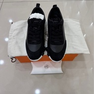 愛馬仕Hermes 新款 Bouncing運動鞋 黑色小牛皮