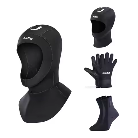 ZCCO Diving Hood 3mm/5mm Neoprene Wetsuit Hood Durable Stretchable Cap for Snorkeling Kayaking Surfi