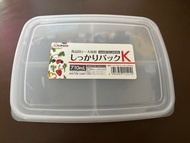 日本製 NAKAYA 4格食物儲存保鮮盒  可入微波爐
