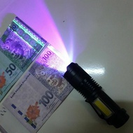 Lampu UV Check Duit Palsu Ultraviolet Light For Bank Notes Counterfeit POLICE..