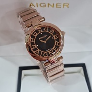 jam tangan wanita aigner siena a16259 steel original garansi 2 tahun - 2 dengan box ori