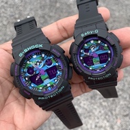 New Stock Ready🔥GA110 Couple Set G Sk Bby g 🛒CRAZY SALE Jam Tangan Lelaki Wanita Perempuan Analog Di