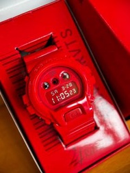 全新 Casio G-Shock Dw-6900FS 24karats 聯名款紅色手錶