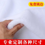 White Plush Cloth Mobile Phone Accessories Counter Jewelry Display Cabinet Tablecloth Cushion Cloth 