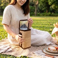 SunnyBag-水壺保溫/保冷袋-黃麻紋