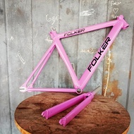 Frameset Fixie Modern Full Alloy Folker Original