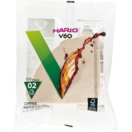 HARIO V60 Paper Filter 02 W Brown 1-4 cups 100 sheets Made in Japan VCF-02-100M [Direct from Japan]