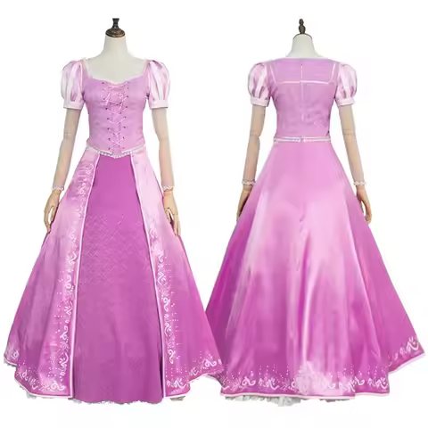Tangled cosplay costume long-haired princess cosplay outfit Halloween Rapunzel princess anime costum
