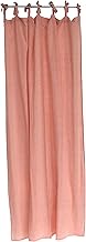 Keystone IN059501 Shampoo Curtain Coral W 43.3 x L 70.9 inches (110 x 180 cm)