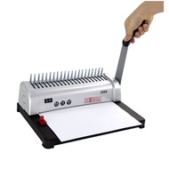 เครื่องเจาะรูกระดาษ รูกระดาษแบบแบนสำหรับเข้าเล่มหนังสือ สามารถเข้าเล่มได้ในตัว รองรับกระดาษ A4A5