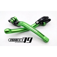 KTM DUKE200 DUKE250 DUKE390 Brake & Clutch Lever Set Adjustable Project79 Green Colour Duke Accessor