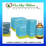 【COD】 FLUIMUCIL A 600MG EFFERVESCENT TABLETS 2'S 10'S 100MG 200MG SACHETS 1'S 30'S / 5ML 100ML RASPB