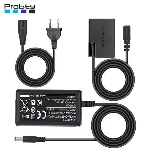 ACK-E18 Power Supply DR-E18 Dummy Battery LP-E17 DC Coupler AC Adapter fit for Canon EOS Rebel RP R5