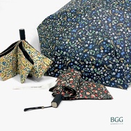 [BGG Umbrella] Korean Style Small Floral Sunscreen Umbrella | Full Shading Vinyl Lightweight Hand Op
