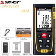 diymore SW-TG50 เลเซอร์เรนจ์ไฟน Finder ดิจิตอลเรนจ์ไฟน TG70-120 ระดับ IP54 กันฝุ่นกันน้ำมิลลิเมตรควา