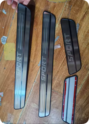 4pcs Door Sill Strip Scuff Plate For Lexus NX 200 NX200T 300H 2015 Car Styling Welcome Pedal Side Tr