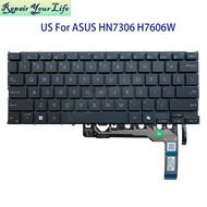 US English Keyboard Backlight For ASUS ProArt PX13 HN7306 HN7306W P16 H7606 H7606WU H760WV 0KNB0-261