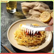 {Newcat}  Pasta Scoop Food Grade Heat-Resistant Stainless Steel Noodle Tongs Pasta Spoon Spaghetti S