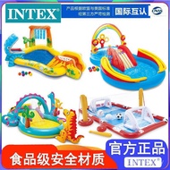 Kolam Renang Kanak-Kanak INTEX Kolam Renang Tiup Kartun Haiwan Musim Panas Kolam Permainan Air