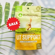 30% Sale!!! EXP 05/2025 อาหารเสริมสำหรับแมว แบบเคี้ยว UT Support with Cranberry and D-Mannose For Ca