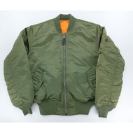 Alpha Industries MA-1 空軍飛行夾克 飛行外套 防風外套 綠色 M號 TOP GUN 捍衛戰士