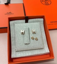 Hermes mini pop h 耳環