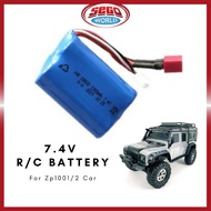 RC Rechargeable Battery 7.4V RC Car Bateri Add On Remote Control  HB-ZP1001 R/c Car SEGOWORLD