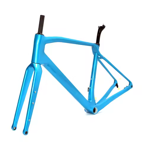 2025 Gravel Bike Full Hidden Cable Frame Disc Brake Carbon Road Bike FrameSet 700C*47C Cyclocross Ca