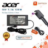 135W Acer Laptop Charger Adapter 19V 7.1A Nitro N18C3 ADP-135K V15 V17 VN7-571G VN7-791G VN7-792G