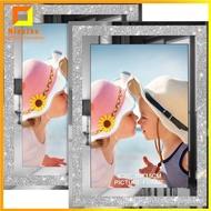 Crystal A4 Photo Frame Wall-Mounted Glass Photo Frame Authorized Certificate Frame 20cm Photo Frame 