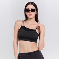 UNBOUND  ASYNC LINE STRAP SPORT BRA > BLACK สปอร์ตบราสีดำ