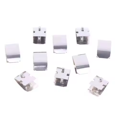 10/20Pcs Leaf Spring Battery Contact Battery Clip Metal Stamping 18650 A AA CR2 9V