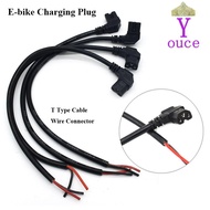 YOUCE E-bike Charging Plug Cable Wire Connector Accessories 6 Styles T Type Cable