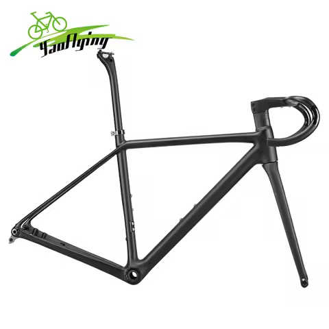 Airwolf 800G Ultra Light Carbon Road Bike Frame T47 Max 700*32C Road Bicycle Frame UDH Rear Hanger B