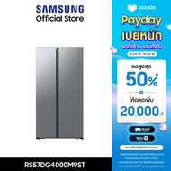 [Pre-order จัดส่งฟรี] SAMSUNG ตู้เย็น Side by Side RS57DG4000M9ST พร้อมด้วย SpaceMax™ ความจุ 583 ลิต