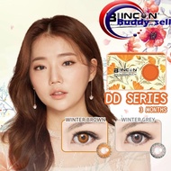 (2 PCS) Blincon DD 3 Months Lens Disposable  Cosmetic Color Contact Lenses Months Lens 3/3
