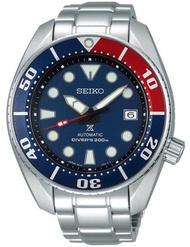 [Watchspree] [JDM] Seiko Prospex (Japan Made) Diver Scuba Automatic Silver Stainless Steel Band Watch SBDC057 SBDC057J