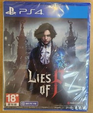 全新 ps5/ps4 遊戲 P的謊言 Lies of P 中英文版 魂系 匹諾曹的謊言 dark soul demon soul elden ring 仁王 臥龍