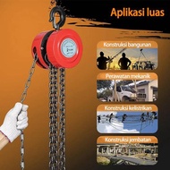 Chain Block Heavy Duty Chain Block 1 Ton 2 Ton Pulley Lifting Pulley Manual Pulley Chain Original an