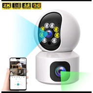 Smart Phone V380 PRO Double Lens WIFI PTZ Auto Tracking Dual Camera