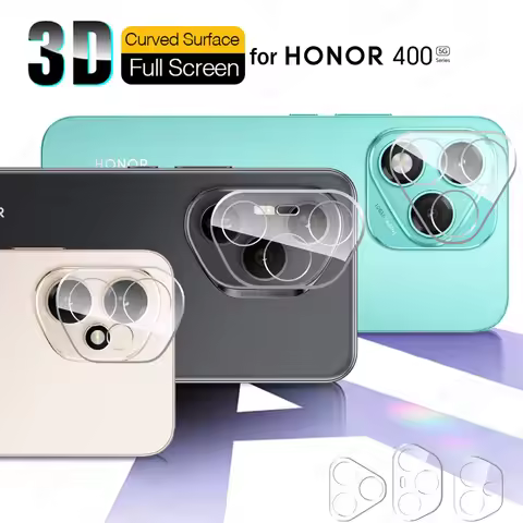 3D Tempered Glass Camera Cover For Honor 400 Pro Honor400 Lite 400Pro 400Lite Honor400Pro 5G Global 