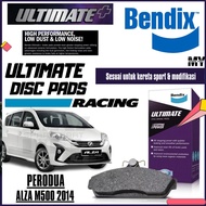 Bendix Ultimate+ Front  Brake Pad - Perodua Alza M500 2014 DB1820 ULT+