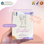 Herbal majakani dietin merapatkan & melangsingkan isi 72 pil