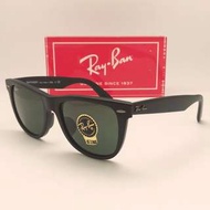 [檸檬眼鏡] RayBan RB2140F 901S 54mm 旭日公司貨 WAYFARER消光黑 男女皆可戴 假一賠十