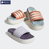 รองเท้าแตะ Adidas รุ่น Adilette Platform เสริมส้นสูง  [HP6730 IF3421] IF3421-สีม่วง UK8/EU42/265
