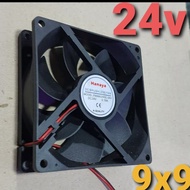 MESIN PART TOOL cooling fan fan 24volt 24v 24 v volt 9x9 9cmx9cm 9 cm 9 24 welding machine