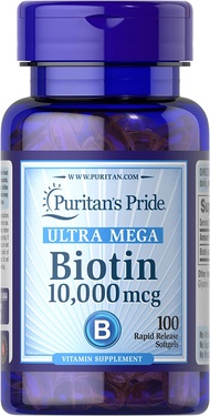 Puritan's Pride Biotin 10000 Mcg