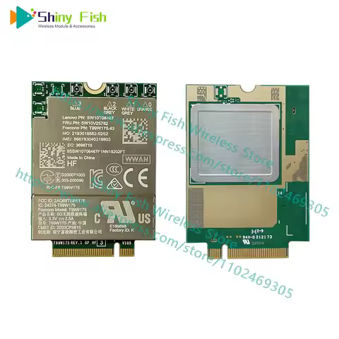 Used T99W175 T99W175.43 M.2 5G FRU 5W10V25782 X55 5G Modem For Yoga 5G-14Q8CX05 Laptop IdeaPad 5G-14