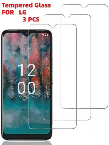 3Pcs Tempered Glass Screen Protector for LG V60 V50 V40 V35 ThinQ 5G V60 ThinQ 5G UW Protective Glas