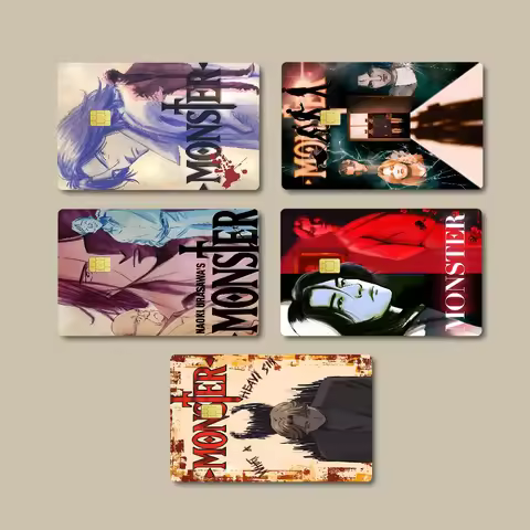 N-Naoki Urasawa S Monster Anime Classic Vintage Stickers Anime Matte Front Skin Film Sticker Small C